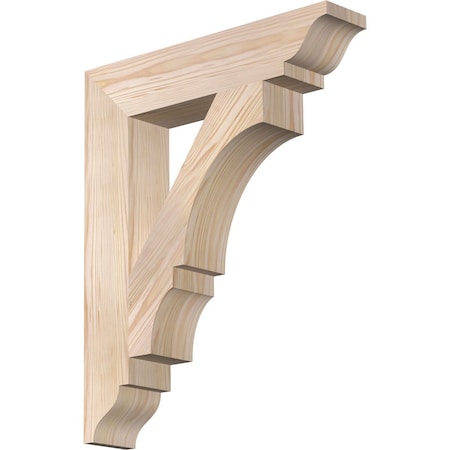 Ekena Millwork Balboa Traditional Smooth Bracket, Douglas Fir, 3 1/2"W x 18"D x 22"H BKT04X18X22BOA01SDF